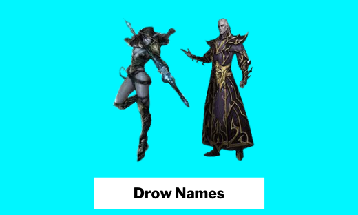 Drow Names