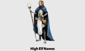 High Elf Names