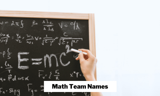 Math Team Names