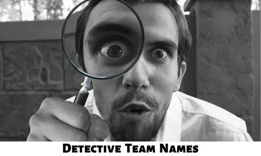 Detective Team Names