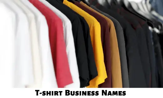 T-shirt Business Names