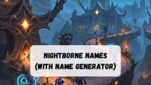 Nightborne Names (with Name Generator)