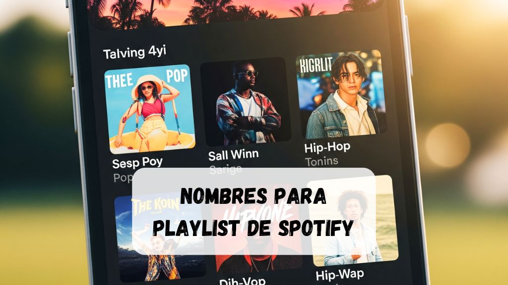 Nombres para playlist de Spotify